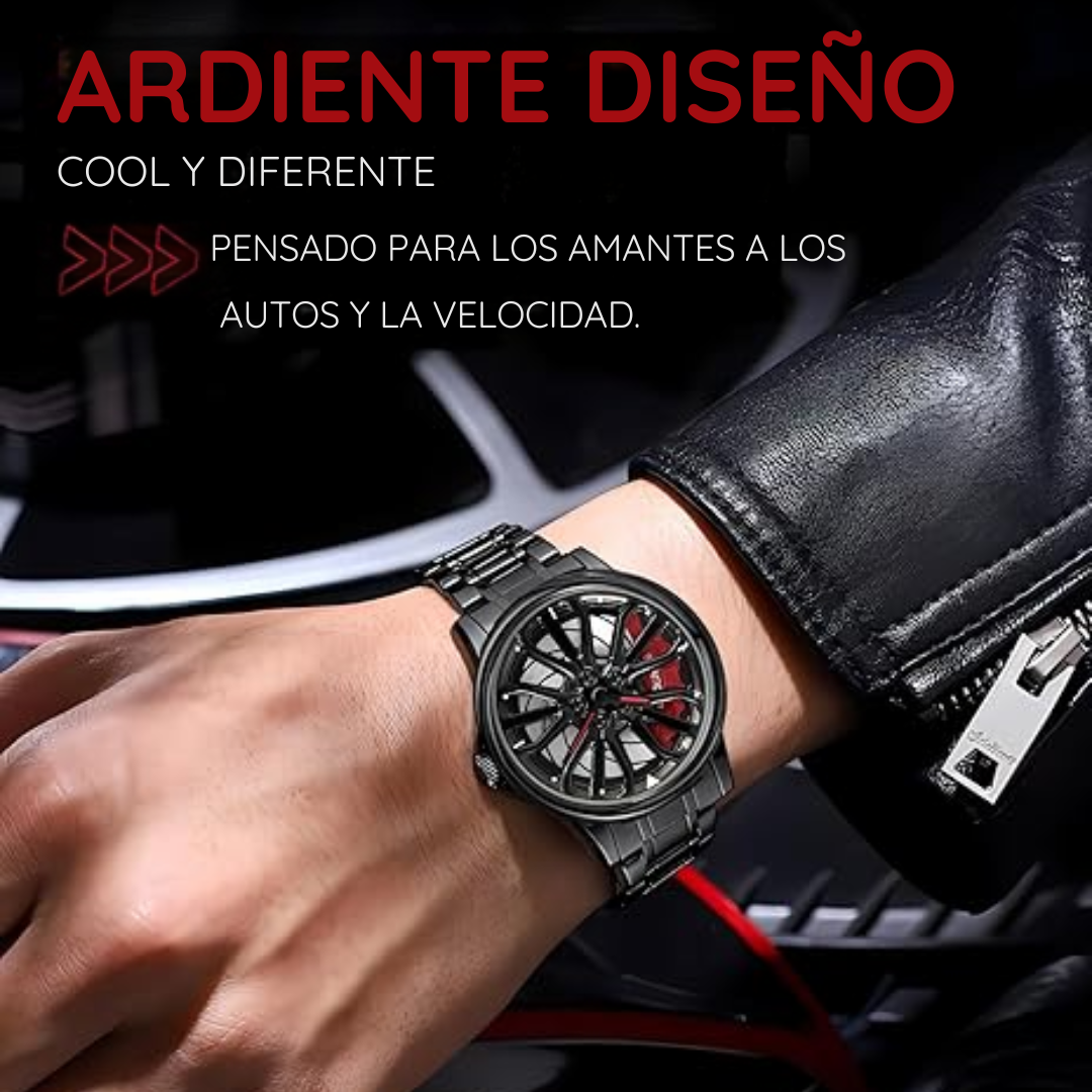 RELOJ DE AUTOS DEPORTIVO